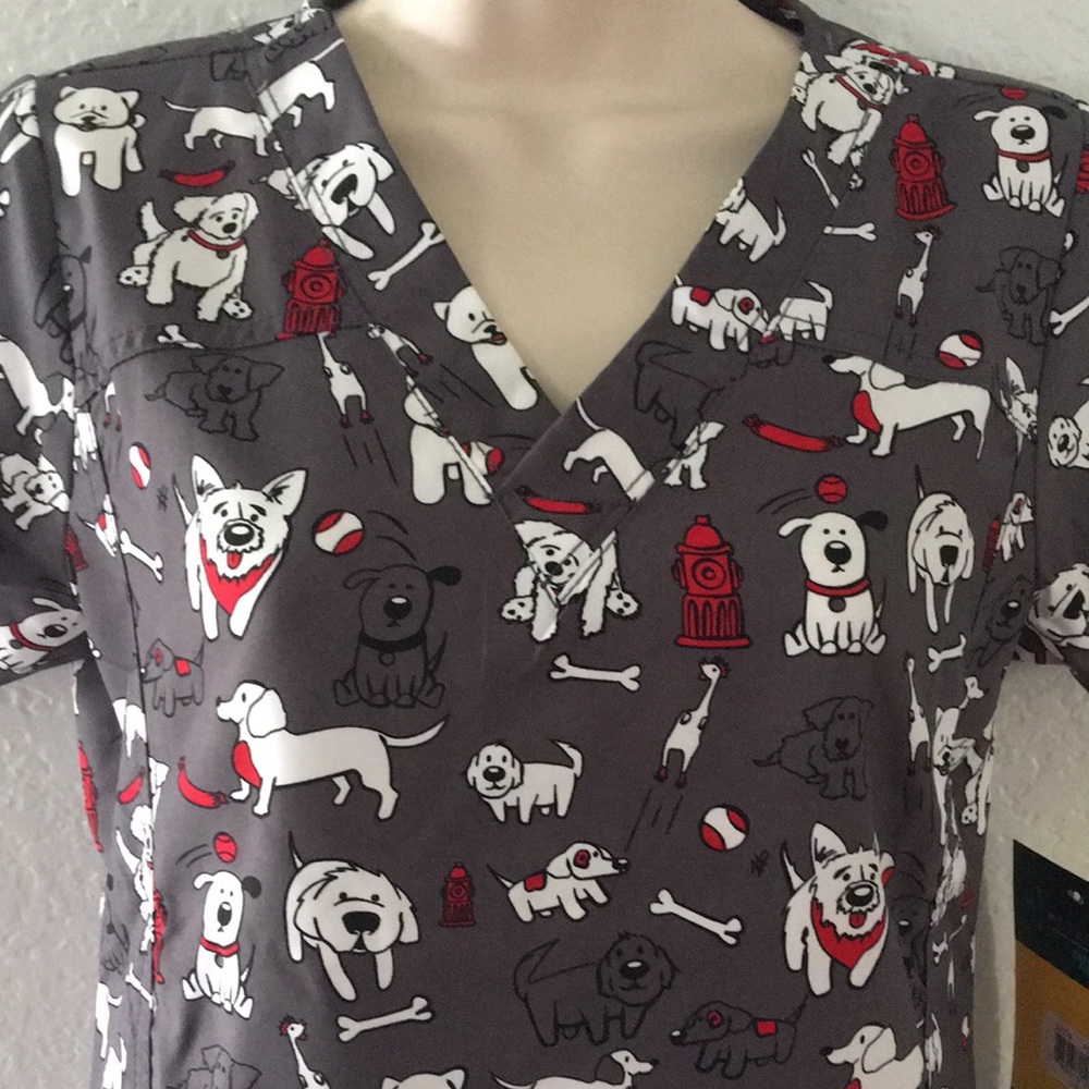 WonderWink Prints Dog Print XS